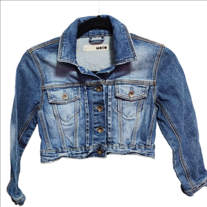 Topshop Moto Light Blue Denim Jacket